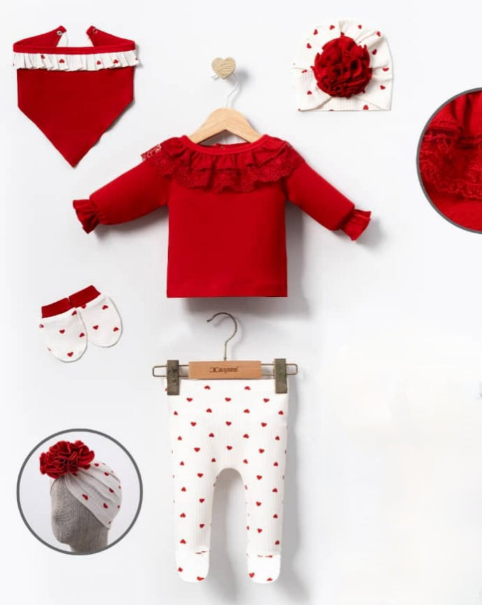 ensemble bebe rouge